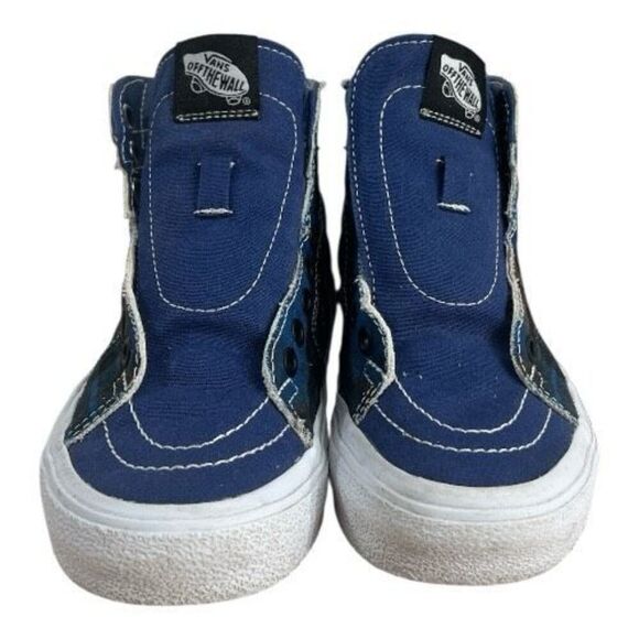 VANS Sk8 Hi Bolt Big Reveal Volcano Blue High Top Sneakers Kids Men 3.5 Women 5 - Picture 3 of 11